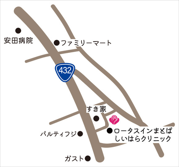 ばら薬局地図